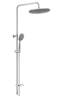 Душевая стойка Swedbe Hermes 5001G1 без смесителя хром/серый